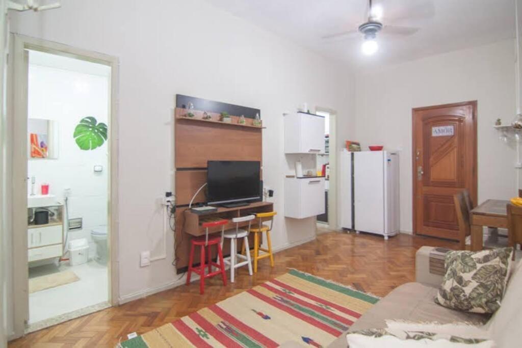 Apartamento Charmoso Na Praia De Copacabana Rio de Janeiro Zewnętrze zdjęcie