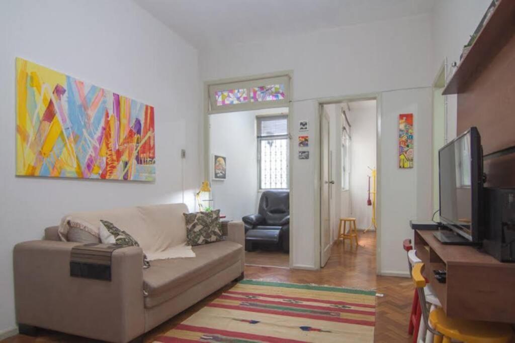 Apartamento Charmoso Na Praia De Copacabana Rio de Janeiro Zewnętrze zdjęcie